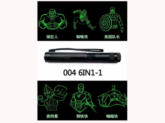 Green Laser Pointer jd 303 with Adjustable Focus