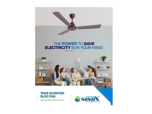 Sinox BLDC Ceiling Remote Fan with light 2 years (2)