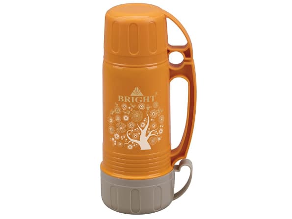 BRIGHT FLASK 0.45L (DOUBLE CUP) BR -10F045 / Hot Water Flask