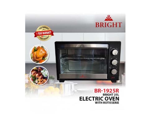 Bright 25L Electric Oven with Rotisserie – BR-1925