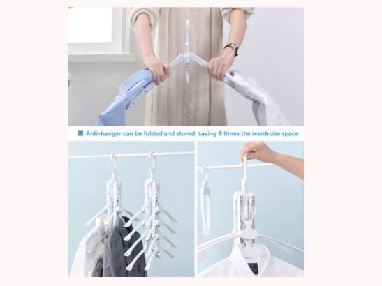 8-in-1 Multi-port Support Circle Clothes Hanger