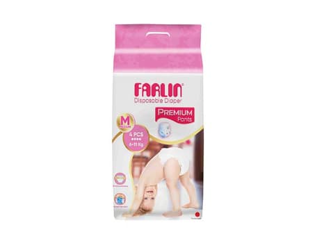 Farlin Diapers, Medium - 4.00 pcs (2)