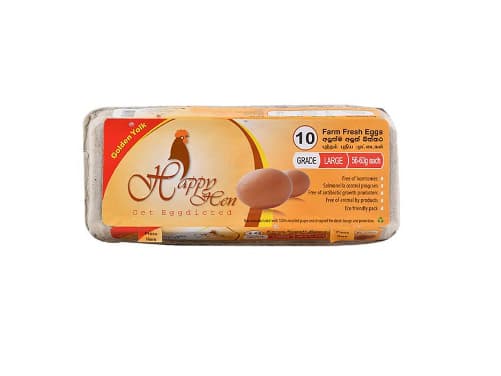 Happy Hen Eggs - 10 pcs