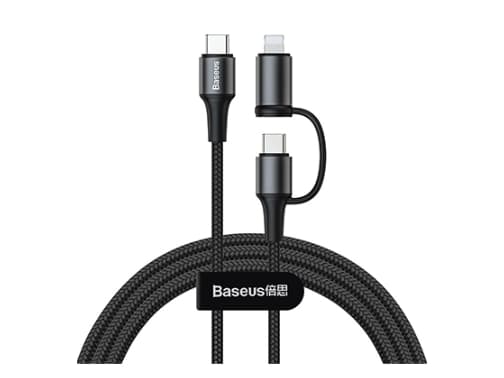 BASEUS Twins 2 In 1 Cable 60W PD CATLYW-01 (2)