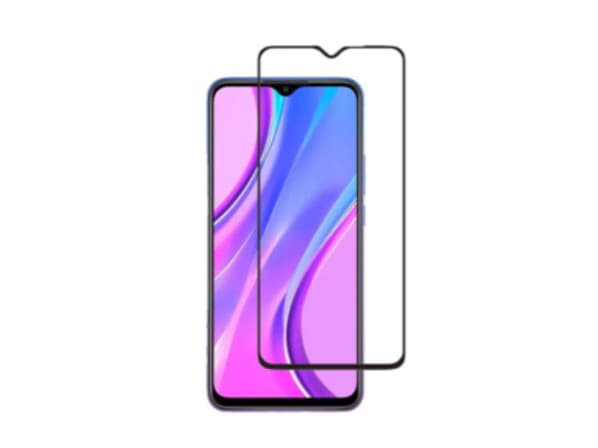 Redmi 9 Full Glue Tempered Glass