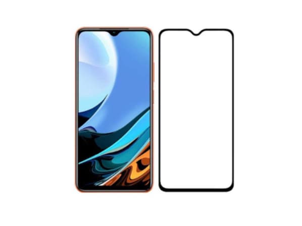 Redmi 9T Full Glue Tempered Glass