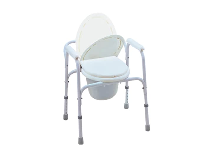 COMMODE CHAIR, WHITE (2)