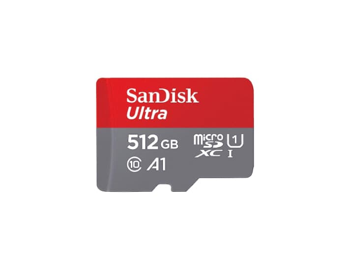 SanDisk Ultra microSDXC UHS-I Card, 512GB, 150MB/s