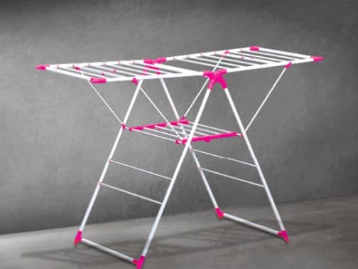 Powder Coated Cloth Rack / Cloths Drying Rack