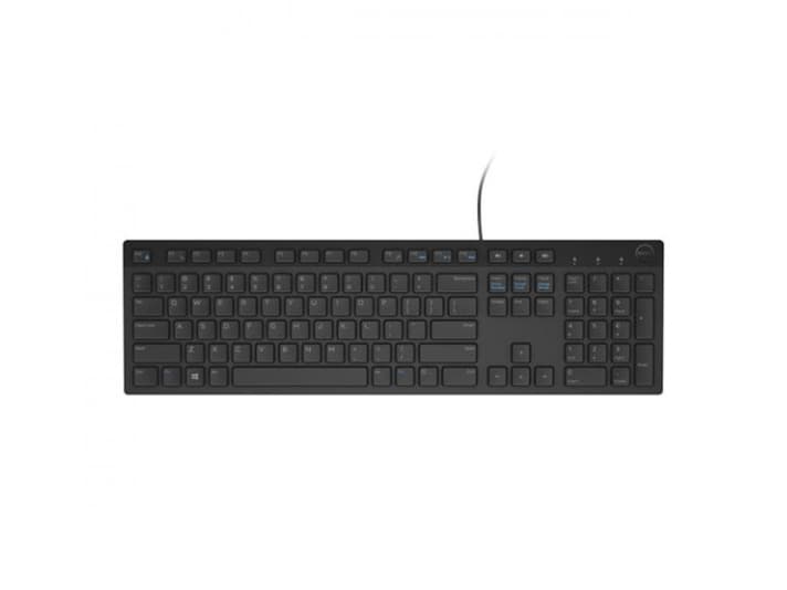 Dell Wired Multimedia Keyboard KB216 (Black)