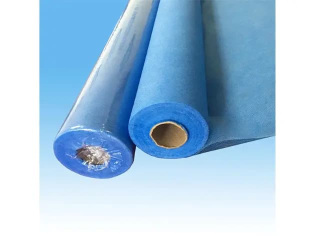 Couch Roll 2ply 60cmx60m, Light Blue