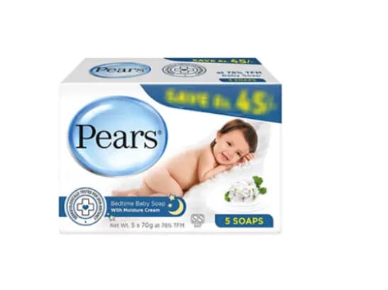 Pears Bedtime Baby Soap Multi pack 70g - 5.00 pc (2)