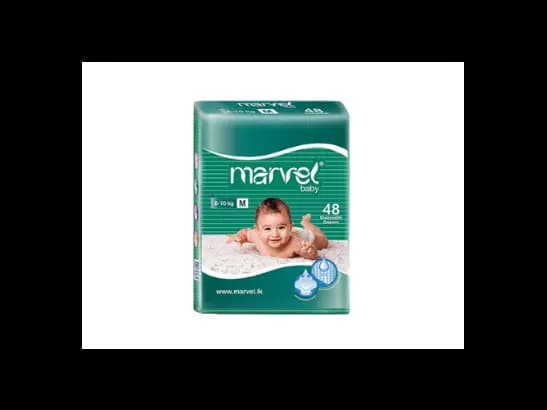 Marvel Baby Diapers, Medium - 48.00 pcs (2)