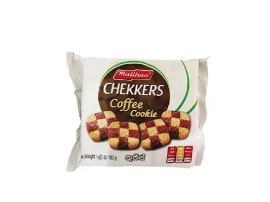 Munchee Chekkers Coffee Cookie - 180.00 g