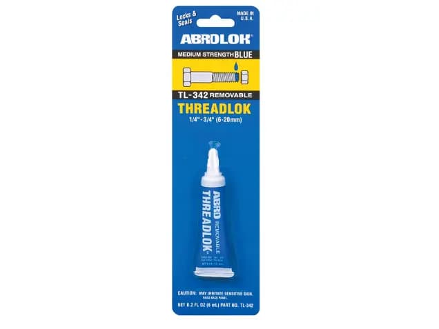 ABRO REMOVABLE THREADLOCK BLUE 6ML