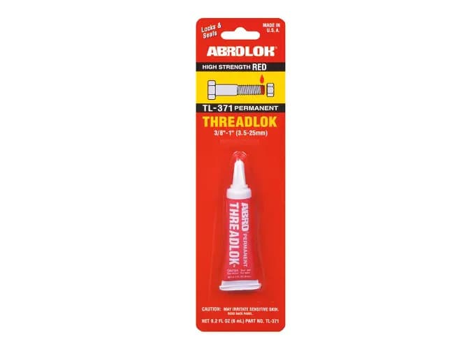 ABRO PERMANENT THREADLOCK RED  6ML