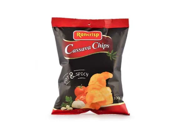 Rancrisp Cassava Chips Hot & Spicy - 100.00 g