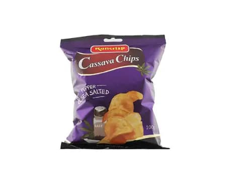 Rancrisp Cassava Chip Pepper & Sea Salt - 100.00 g