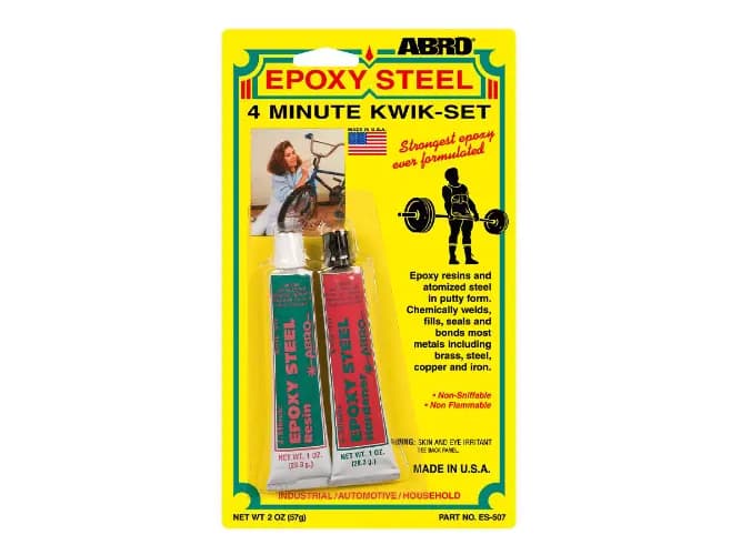 ABRO EPOXY STEEL 4 MINUTE KWIK-SET