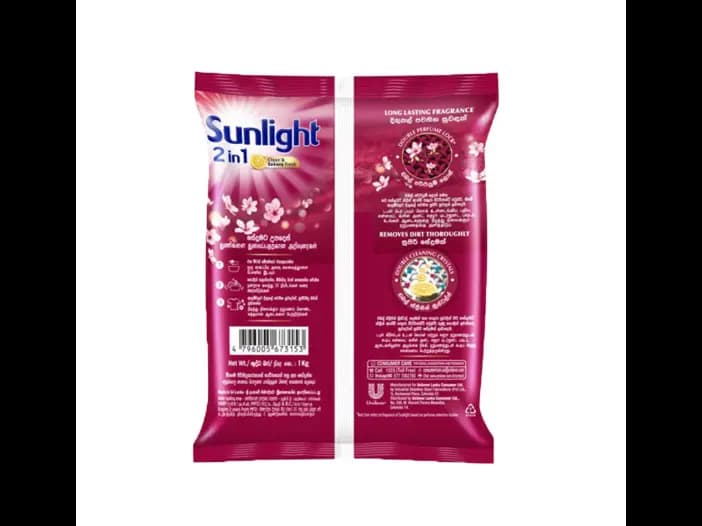 Sunlight Clean & Sakura Fresh Detergent Powder - 1.00 kg (2)