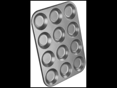 Carbon Steel Non-stick Muffin Pan 12 Cups (2)