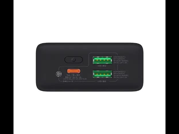 Baseus 30W 20000Mah Power Bank-Adaman-2 VOOC Edition-Fast Charging-Power Bank With USB To Type-C to 0.3m- PPAD050001-6 Months Warranty (2)
