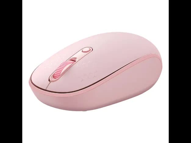 Baseus F01B Creator Tri-Mode Bluetooth & Wireless Mouse Baby Pink – B01055501412-00 – 6 Months Warranty