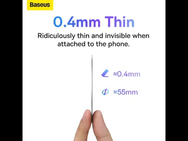 Baseus Halo Series Magnetic Metal Ring 2pcs/pack – PCCH000001 | PCCH000012 (4)
