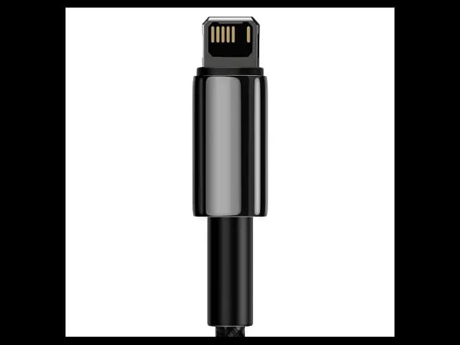 Baseus Tungsten 2M USB Cable – Lightning 2.4A black – CALWJ-A01 – 6 Months Warranty (4)
