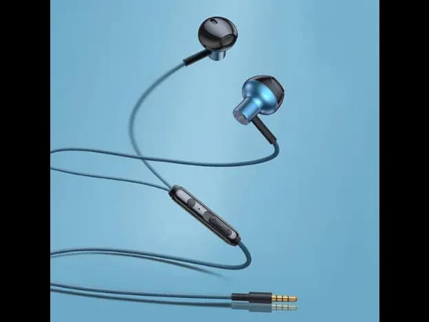 Baseus Encok H19 Wired 3.5mm Earphone Blue – NGH19-03- 6 Months Warranty (3)