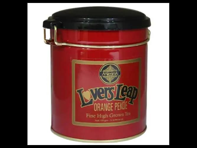 Mlesna Tea Lover's Leap Orange Pekoe In Metal Caddy (100g)