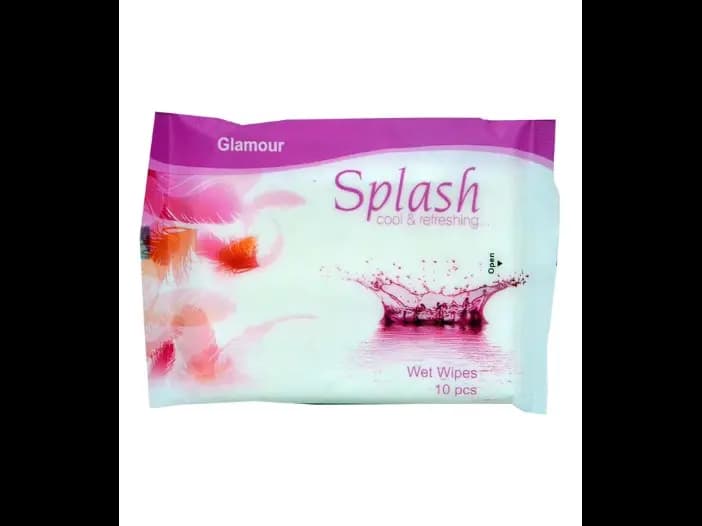 Splash Moist Towel Glamourous - 10.00 pcs