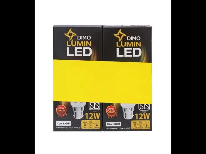 DIMO 12W Pin Type LED Bulb, Day Light - 2.00 pcs