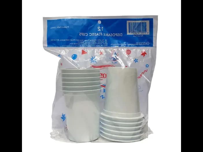 Flora Plastic Cups - 12.00 pcs (2)