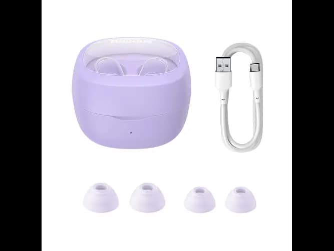Baseus Bowie WM02 TWS Wireless In-Ear Bluetooth Earbud Purple– NGTW180005 – 6 Months Warranty (2)