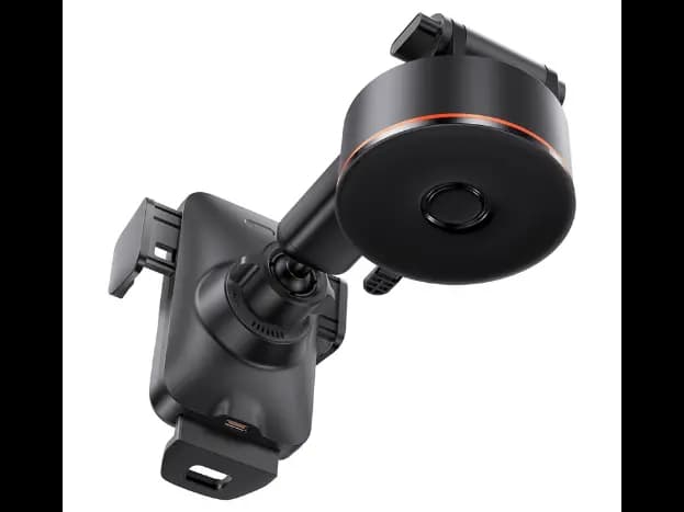 Baseus Wisdom Auto Alignment QI 15W Car Mount Wireless Charger – Suction base – Black – CGZX000101 – 6 Months Warranty (3)