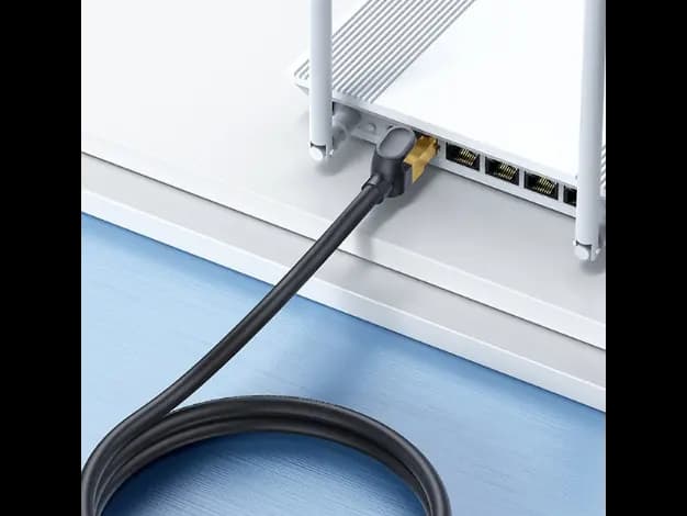 Baseus 0.5M High Speed RJ45 CAT 7 Gigabit Network Cable Black – WKJS010001 (3)