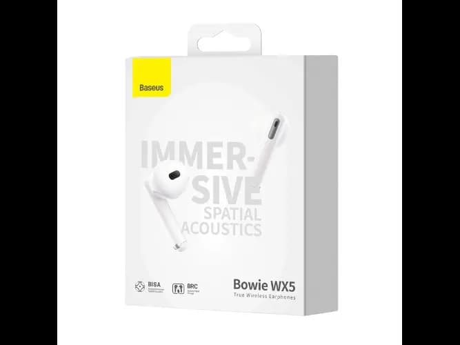 Baseus Bowie WX5 True Wireless Earphones White – A00051001212-00 – 6 Months Warranty (4)