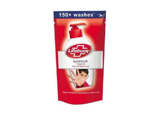 Lifebuoy Hand Wash Pouch Total - 180.00 ml