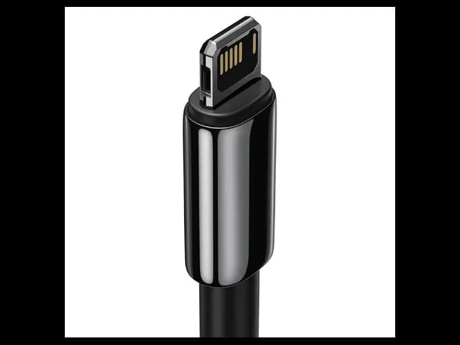 Baseus Tungsten 2M USB Cable – Lightning 2.4A black – CALWJ-A01 – 6 Months Warranty (5)