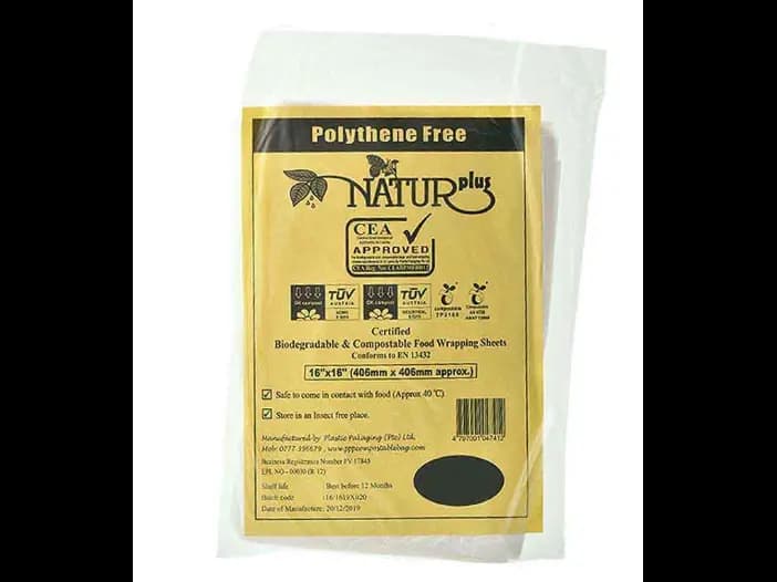 Natur Food Wrapping Sheets - 52.00 pcs