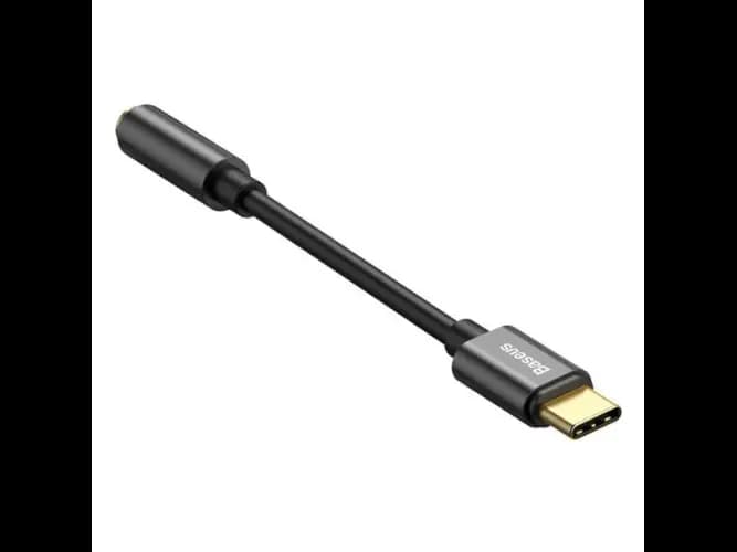Baseus Type-C Male to 3.5mm Female Adapter L54 Black – CATL54-01- 6 Months Warranty (2)
