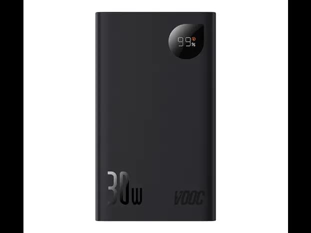 Baseus 30W 20000Mah Power Bank-Adaman-2 VOOC Edition-Fast Charging-Power Bank With USB To Type-C to 0.3m- PPAD050001-6 Months Warranty