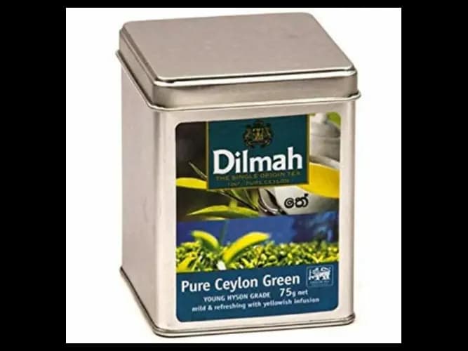 Dilmah Pure Green Tea from Ceylon Leaf Tea with Young Hyson Grade - 75 g