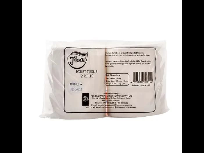 Flora Toilet Rolls 2Ply - 2.00 pcs (2)