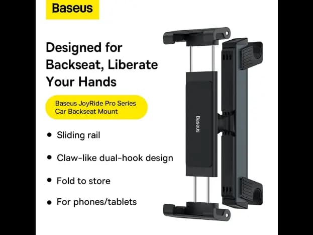 Baseus JoyRide Pro Backseat Car Mount Black – SUTQ000001 (2)