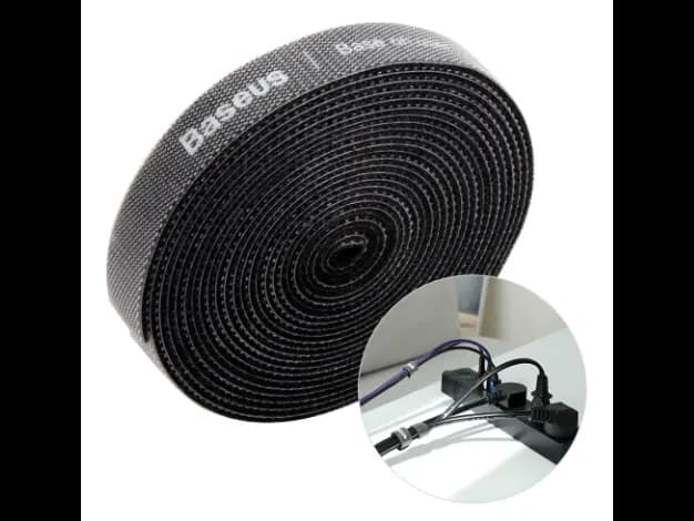 Baseus 50CM Colourful Circle Velcro strap Black -ACMGT-A01 (3)