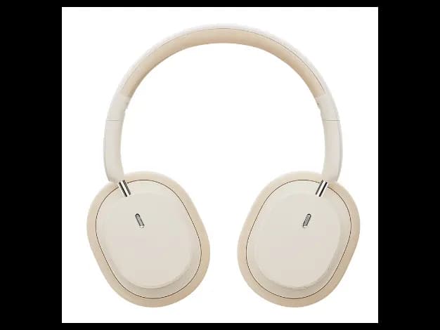 Baseus Bowie D05 Wireless Headphones Noice Reduction 70Hr Battery Creamy-white – NGTD020202 – 6 Months Warranty (4)