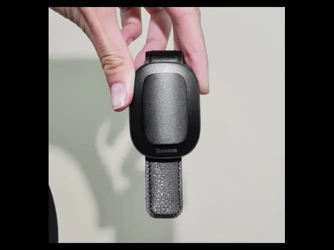 Baseus Platinum Vehicle Eyewear Clip Clamping type Black – ACYJN-B01 (5)