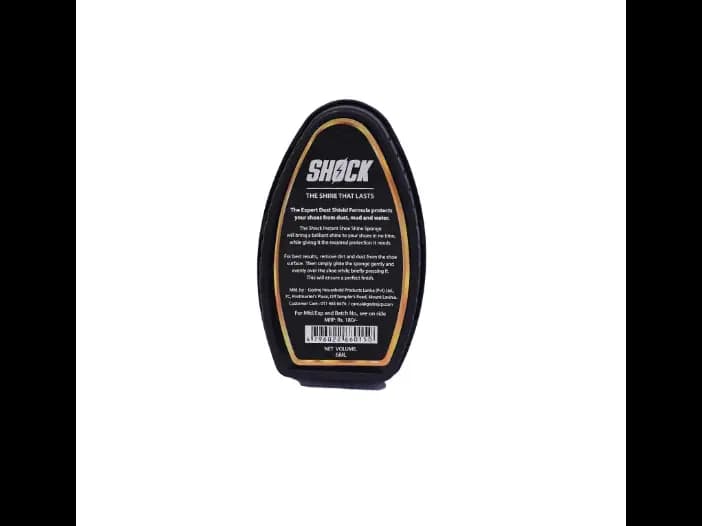 Shock Black Shoe Shine Sponge - 6.00 ml (2)